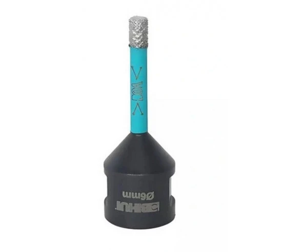 Trépans Pro à sec à diamants brasés M14 DOA Turbo drill bit 2.0 BIHUI - 4