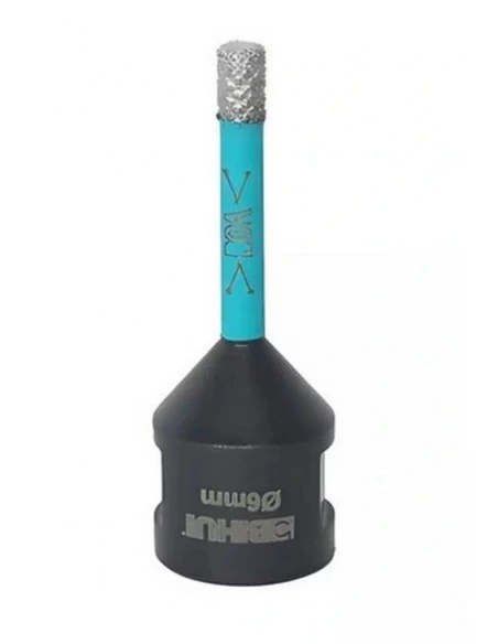 Trépans Pro à sec à diamants brasés M14 DOA Turbo drill bit 2.0 BIHUI - 4