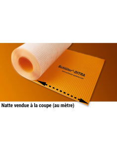 DITRA25 Natte de désolidarisation et d'étanchéité / m² SCHLUTER - 1 2