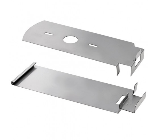 Finition latérale PB-END-INOX 2 pièces / haut et bas BUZON - 1