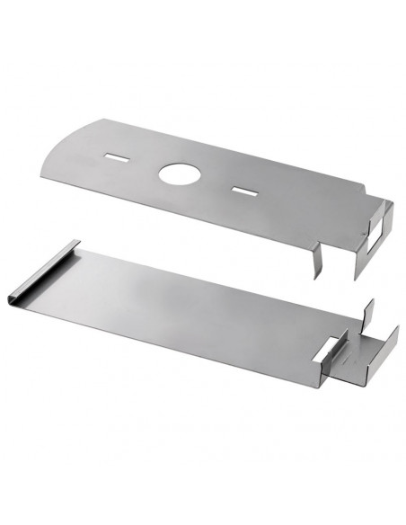 Finition latérale PB-END-INOX 2 pièces / haut et bas BUZON - 1