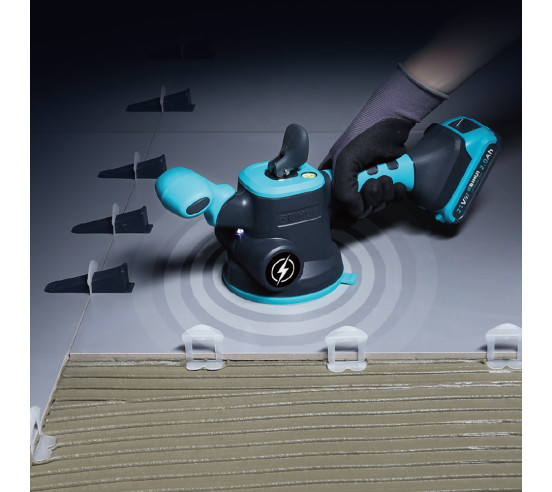 Batte vibrante intelligente pour carrelage LFTBS 21V 2.0A BIHUI - 4
