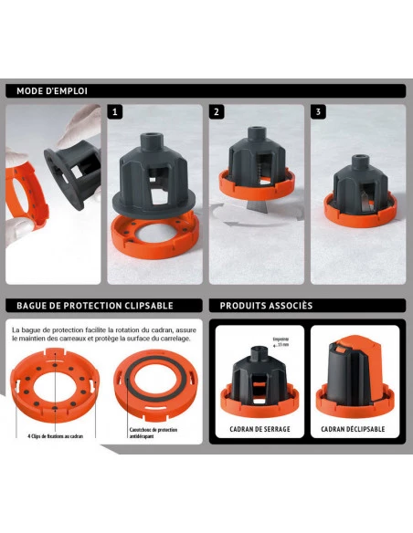 Sachet de 50 Bagues de protection Clipsable Anti-Abrasion PAVILIFT - 6