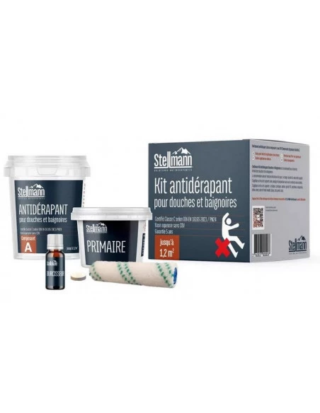 Kit antidérapant professionnel 1,2m² pour douches et baignoires STELLMANN - 1