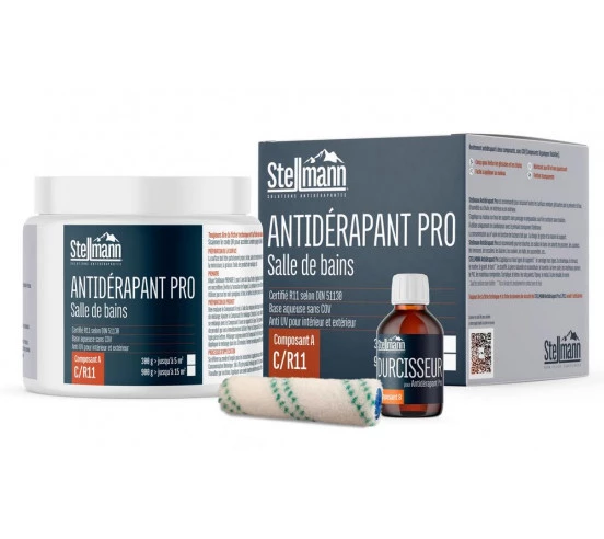 Kit antidérapant professionnel 5m² pour douches et baignoires STELLMANN - 1