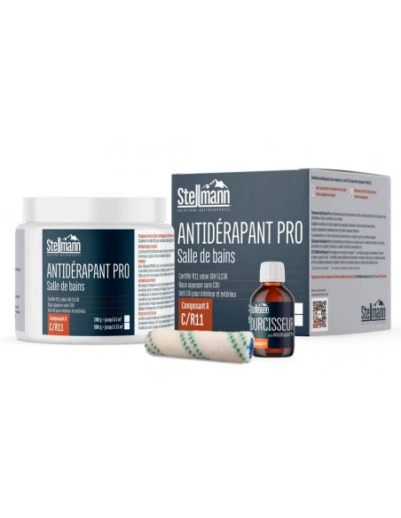 Kit antidérapant professionnel 5m² pour douches et baignoires STELLMANN - 1