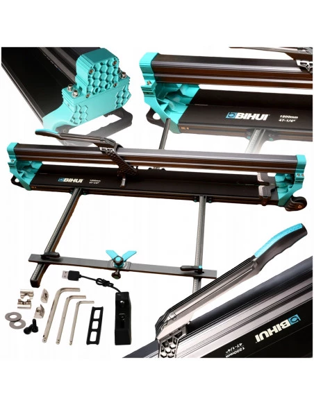 Coupe carreaux monopoutre à laser vert 120cm TCP1200  BIHUI By PAVILIFT - 3