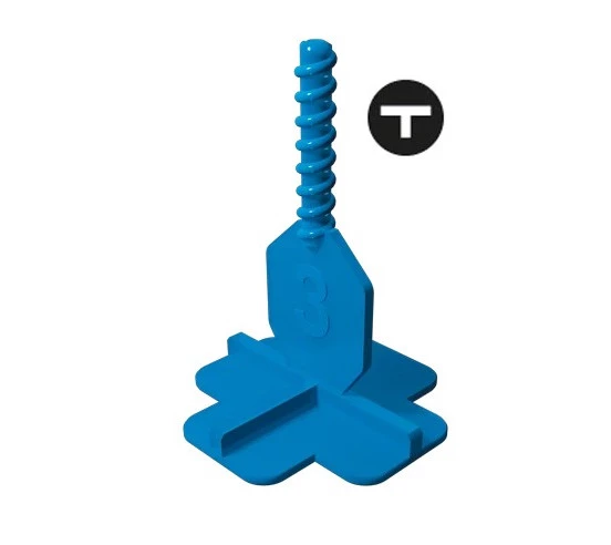 Carton de 3000 croisillons à vis en 3 mm "T" et 300 cadrans de serrage de 3 à 12 mm PAVILIFT - 2