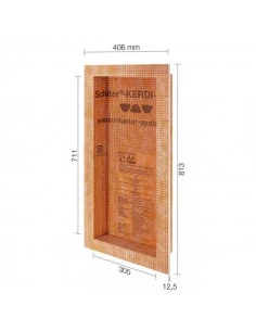 Niche à encastrer Kerdi-Board-N  305x711x89 mm SCHLUTER