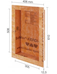 Niche à encastrer Kerdi-Board-N  305x508x89 mm SCHLUTER - 1
