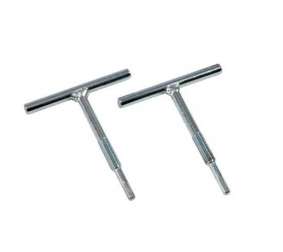 Jeu de 2 clés de levage Inox pour couvercle à carreler ACO - 1