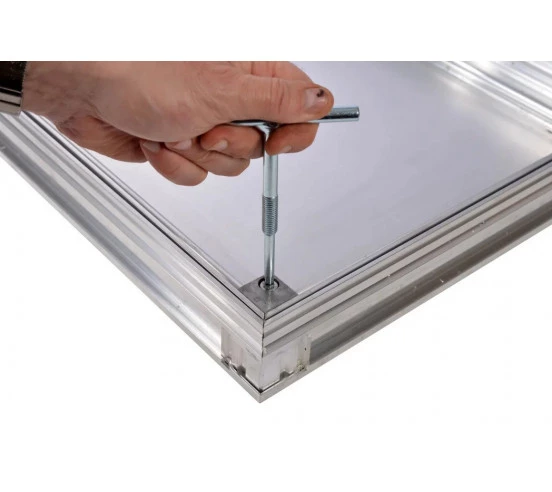 Jeu de 2 clés de levage Inox pour couvercle à carreler ACO - 2