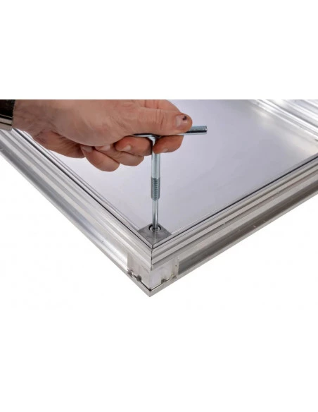 Jeu de 2 clés de levage Inox pour couvercle à carreler ACO - 2