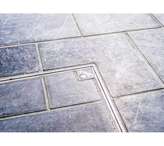 Couvercle à carreler  Alucover light low ACO - 4