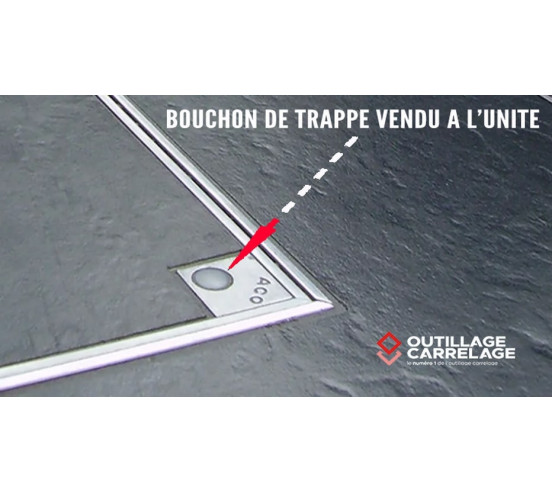 Bouchon de protection pour couvercle à carreler ACO - 1
