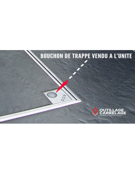 Bouchon de protection pour couvercle à carreler ACO - 1