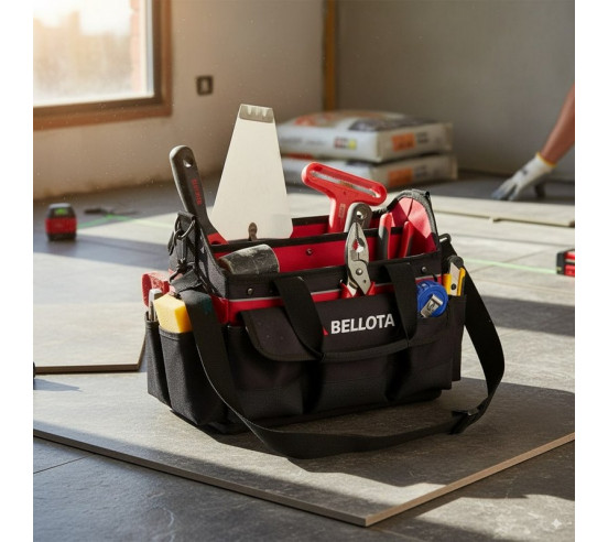 Sac porte outils ouvert en nylon 320x 200 x 260 mm BN30A BELLOTA - 1