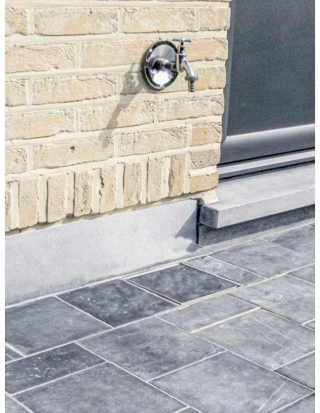 Siphon de sol pour pierre bleue Bluestone Inox ACO - 1