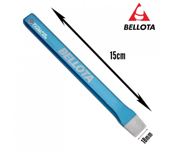 Burin de maçon en acier chrome vanadium BELLOTA - 2