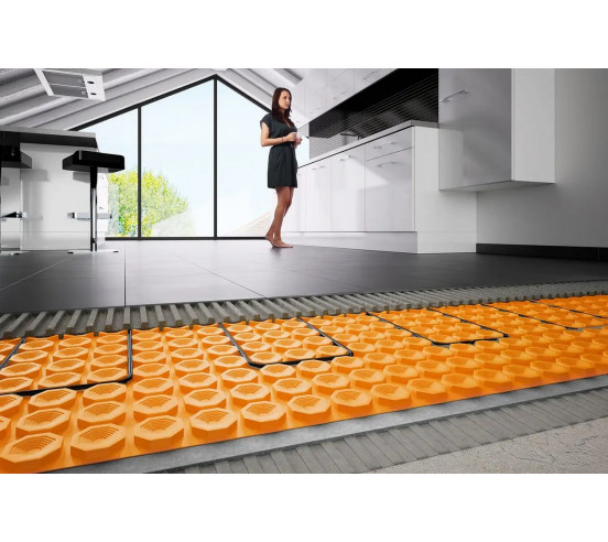 Kit de chauffage sol/mur électrique wifi à commande vocale DITRA HEAT E DUO S SCHLUTER - 5