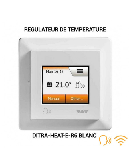 Régulateur de température (Thermostat) DITRA HEAT E R6 SCHLUTER - 2