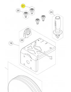 Roulement excentrique pour DU200EVO Numéro 21 (pièce détachée) RUBI - 1