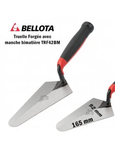 Truelle manche bimatière TRF42BM acier forgé incassable BELLOTA - 1 2