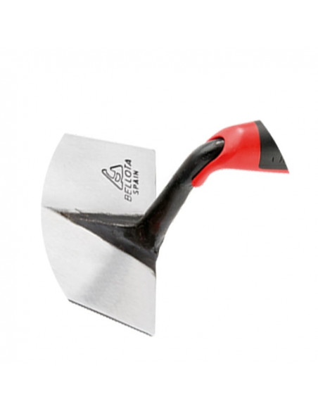 Truelle pointe ronde manche bimatière TRF48BM acier forgé incassable BELLOTA - 2