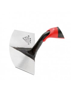 Truelle pointe carrée manche bimatière TRF49BM acier forgé incassable BELLOTA - 1 2