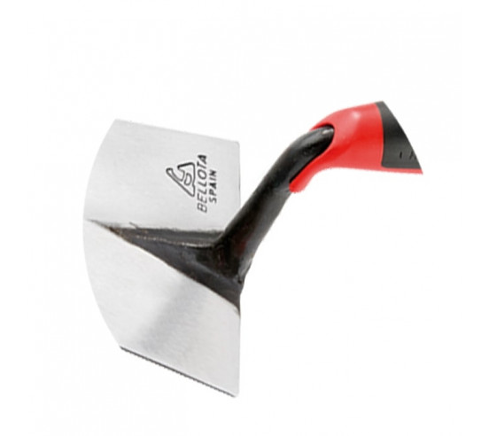 Truelle pointe ronde manche bimatière TRF48BM acier forgé incassable BELLOTA - 2