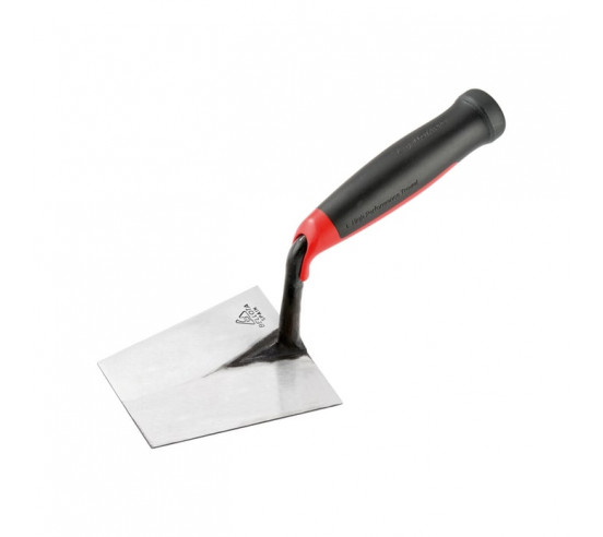 Truelle pointe carrée manche bimatière TRF49BM acier forgé incassable BELLOTA - 3