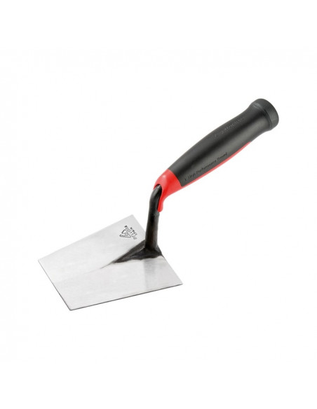 Truelle pointe carrée manche bimatière TRF49BM acier forgé incassable BELLOTA - 3