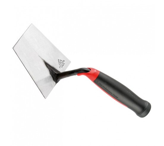 Truelle pointe carrée manche bimatière TRF49BM acier forgé incassable BELLOTA - 3