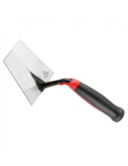 Truelle pointe carrée manche bimatière TRF49BM acier forgé incassable BELLOTA - 3