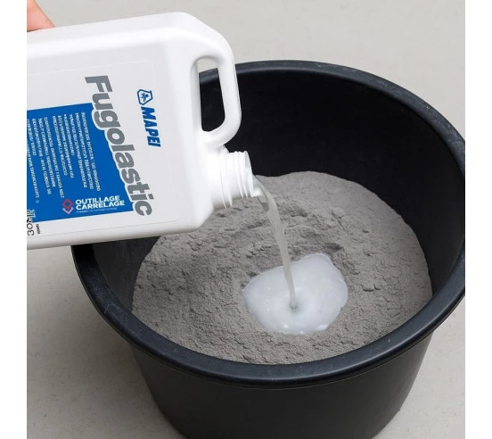 Adjuvant polymère liquide pour joitn en poudre Keracolor FF, GG, SF, Rustic FUGOLASTIC MAPEI - 6