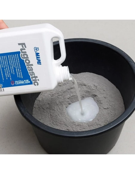 Adjuvant polymère liquide pour joitn en poudre Keracolor FF, GG, SF, Rustic FUGOLASTIC MAPEI - 6