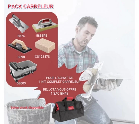 Pack de base pour carreleur BELLOTA - 1