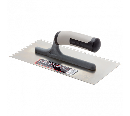 Peigne en acier inoxidable château manche bi-matiere BELLOTA - 1