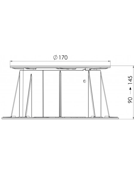 Plot réglable de 90 à 145 mm (Gamme PB) PB-3 BUZON - 14