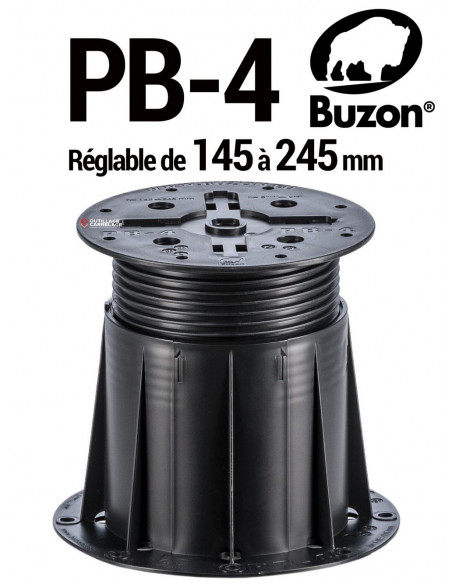 Plot réglable de 145 à 245 mm (Gamme PB) PB-4 BUZON - 1