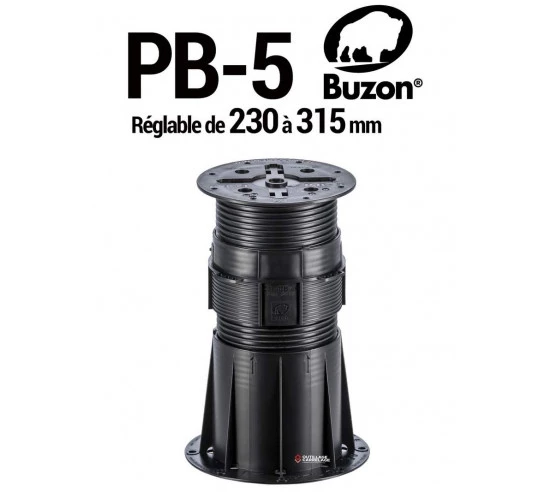 Plot réglable de 230 à 315 mm (Gamme PB) PB-5 BUZON - 1