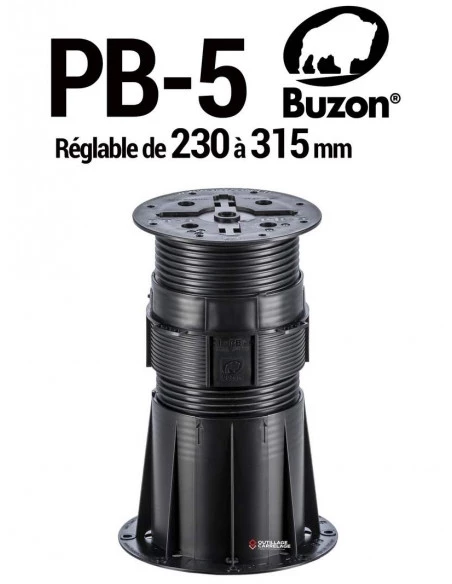 Plot réglable de 230 à 315 mm (Gamme PB) PB-5 BUZON - 1