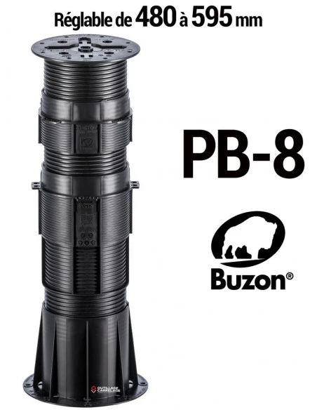 Plot réglable de 480 à 595 mm (Gamme PB) PB-8 BUZON - 1