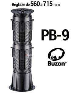 Plot réglable de 560 à 715 mm (Gamme PB) PB-9 BUZON - 1