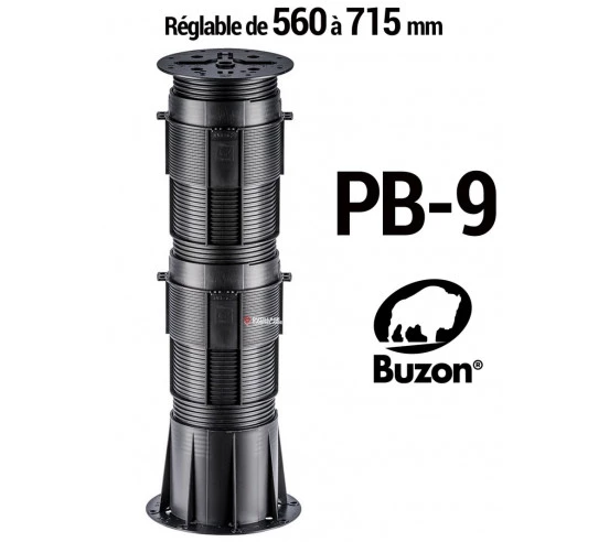 Plot réglable de 560 à 715 mm (Gamme PB) PB-9 BUZON - 1