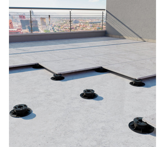 Base de plot réglable de 28 à 39 mm PP LEVEL DUO MAXI MAPEI - 2