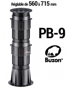 Plot réglable de 560 à 715 mm (Gamme PB) PB-9 BUZON - 1