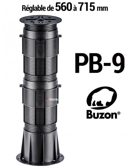 Plot réglable de 560 à 715 mm (Gamme PB) PB-9 BUZON - 1