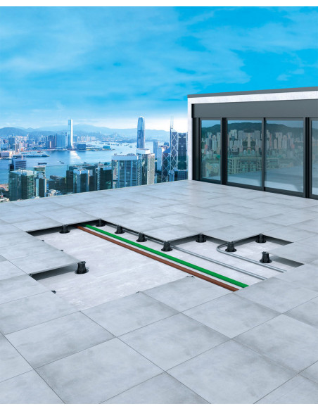 Base de plot réglable de 28 à 39 mm PP LEVEL DUO MAXI MAPEI - 4