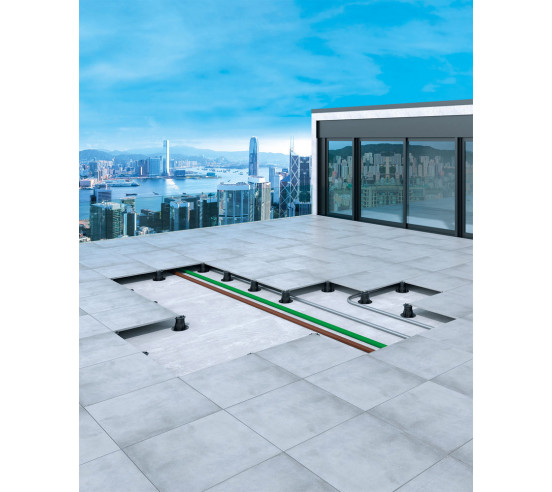 Base de plot réglable de 28 à 39 mm PP LEVEL DUO MAXI MAPEI - 4